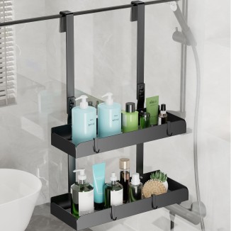 Hanging Shower Caddy Shower Rack Over the Doors for Bathroom