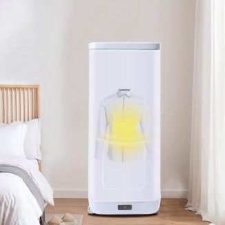 Portable Clothes Dryer Quickly Drying Foldable Laundry Drying Wardrobe with Timer, 360° Circulating Heat Flow Compact Electric Laundry Dryer Machine for Apartment, RV, Travel