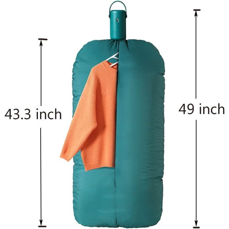 Portable Clothes Dryer, 250W Multifunctional Small Dryer Machine, Big Clothes Bags for Travel and Home Laundry