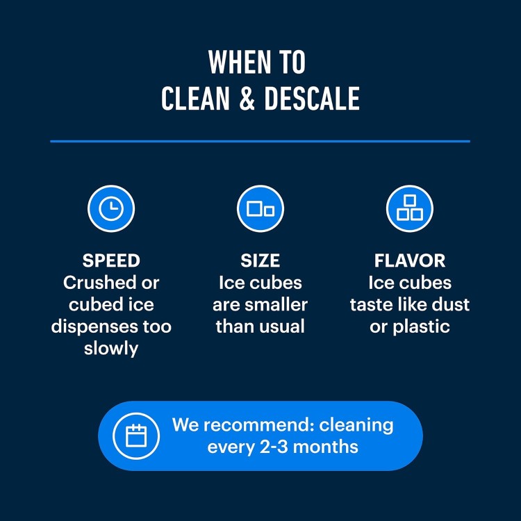 Ice Machine Cleaner and Descaler 16 fl oz Descaler | Ice Maker Cleaner Compatible with All Major Brands (Scotsman, KitchenAid, Affresh, Opal, Manitowoc) (6 pack)