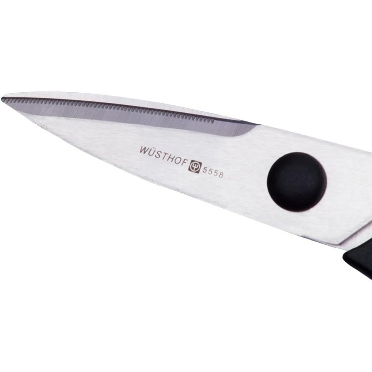 Wusthof WU5558 Kitchen Shears, 8, Black