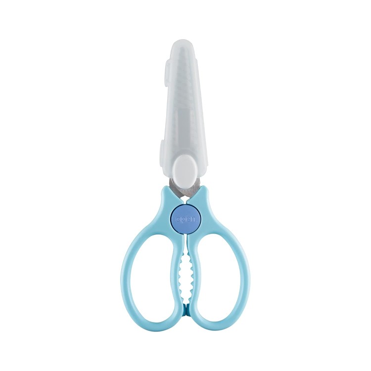 Simba Premium Portable Safety Food Scissors (Blue)