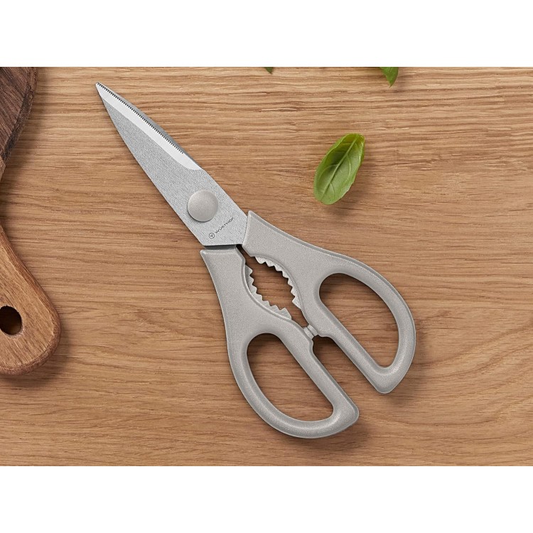 WÜSTHOF Kitchen Scissors 8 Overall Length, Grey