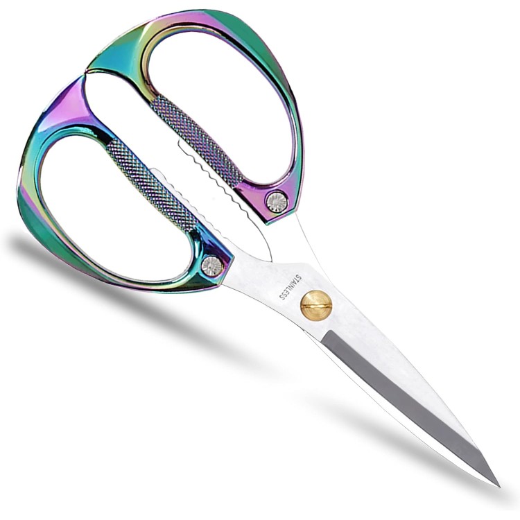 Heavy Duty Kitchen Scissors, 7.5inches Stainless Steel Multi-Function Kitchen Shears with Zinc Alloy Handle, Kitchen Tools for Chichen, Meat, Herbs, Vegetable, BBQ