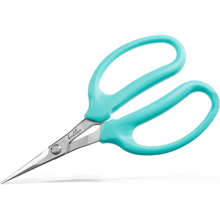 Beaditive Culinary Herb Scissors - Compact 6.5-Inch Stainless Steel Kitchen Scissors - Dishwasher Safe - Sharp Tip for Snipping Fresh Herbs