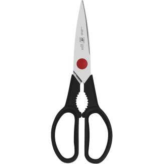 ZWILLING Twin L Kitchen Shears, 8 Inch (Pack of 1), Red