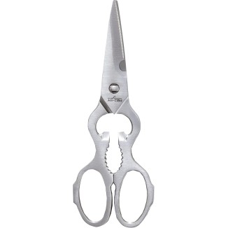 All-Clad Tools and Accessories Stainless Steel Kitchen Scissors 7.5 Inch Kitchen Tools, Kitchen Hacks Silver