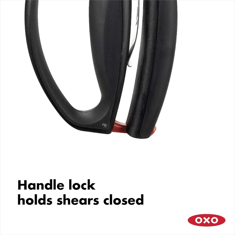 OXO Good Grips Spring-Loaded Poultry Shears, Black