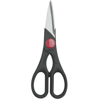 ZWILLING Twin Kitchen Shears, Multi-Purpose, Bottle Opener, Dishwasher Safe, Heavy Duty, Forged Stainless Steel Blades, Black , 7.9-inch