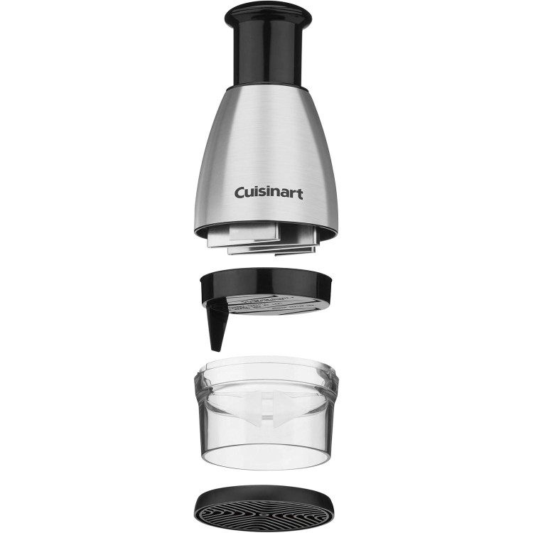 Cuisinart Chopper, Stainless Steel/Black, CTG-00-SCHP, 8.2 x 3.9 x 3.9