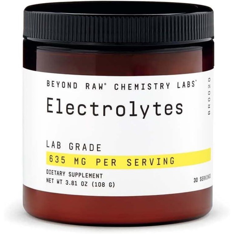 BEYOND RAW Chemistry Labs Electrolytes | Electrolyte Replenisher | 30 Servings