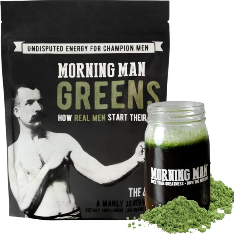 Best Tasting Greens Probiotic Superfood Mix, 95mg Caffeine, Kick Start Your Morning, 75+ Vitamins, Green Tea & Coffee Extracts, Digestive Enzymes, Gluten Free, Vegan, Energy, Gut Health, 30 Servings