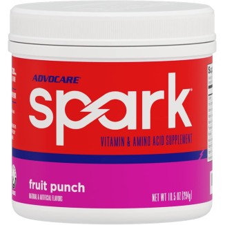 AdvoCare Spark Vitamin & Amino Acid Supplement - Focus & Energy Drink Powder Mix with Vitamin A, B-6, C & E - Also Includes L-Carnitine & L-Tyrosine - Fruit Punch, 10.5 oz