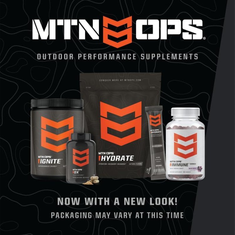 MTN OPS Ignite Trail Packs Supercharged Energy & Focus Drink Mix, BCAA & Nootropic Blend, Gluten Free & 200mg of Caffeine, 20 Servings, Bugle Berry