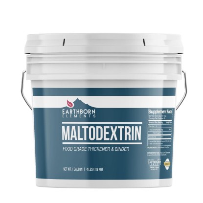 Earthborn Elements Maltodextrin (1 Gallon) Water Soluble, Complex Carbohydrate for Workout Shakes, No Artificial Color or Flavor