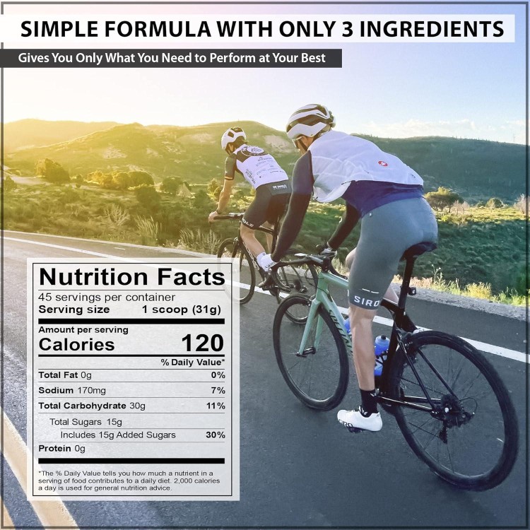 Formula 369 - Endurance Fuel Drink Mix, 3 lb. Bag with 45 Servings, 30g of Carbs per Scoop, Glucose and Fructose high Carbohydrate Drink Mix for Endurance Sports., 48.0 Ounce, 3.0 pounds