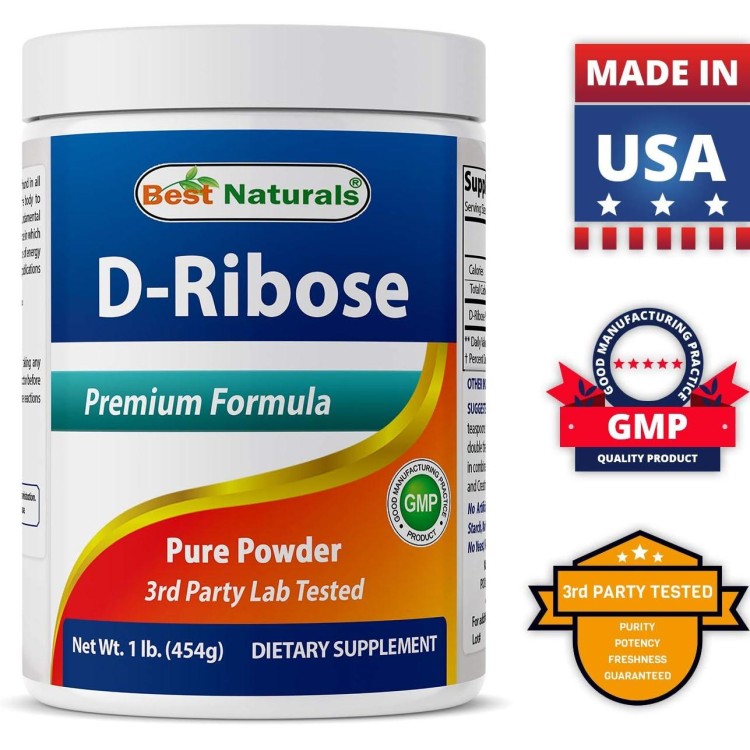 Best Naturals D-Ribose Powder 1 Pound