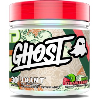 GHOST Joint Supplement, Kiwi Strawberry (30 Servings) - Daily Joint Maintenance Supplement for Men & Women - Glucosamine HCL, Chondroitin Sulfate & Curcumin - Cartilage, Bones & Joint Support