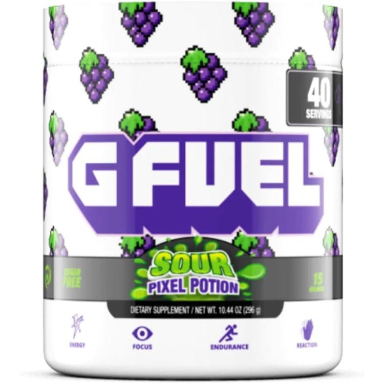 G Fuel Watermelon Tub (40 Servings) Elite Energy and Endurance Powder