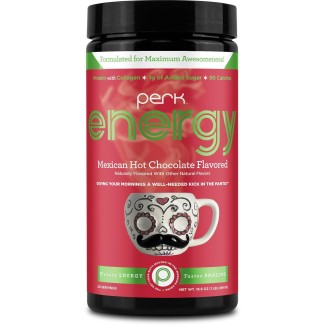 Perk Energy Original Mexican Hot Chocolate 20 Servings - Gluten Free