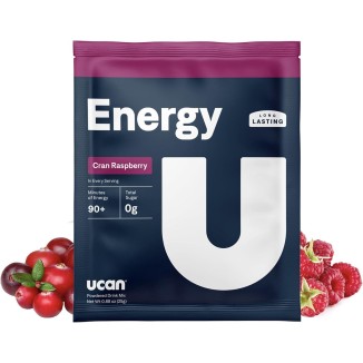 UCAN Energy Powder, Cran-Raz, Keto, Sugar-Free Pre & Post Workout for Men & Women, Non-GMO, Vegan, Gluten-Free, Great for Runners, Gym-Goers and High Performance Athletes (12 Servings, 25g)