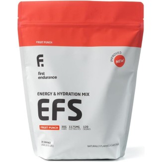 FIRST ENDURANCE EFS Energizing Hydration Mix, Fruit Punch (30 Servings) - Isotonic Formula Developed for Athletes and Sports Performance…