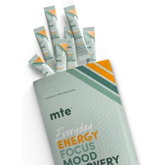 MTE - Wellness Powder for Focus, Productivity & Energy | Adaptogen & Nootropics Support Brain & Body | Caffeine-Free | No Sugar or Additives